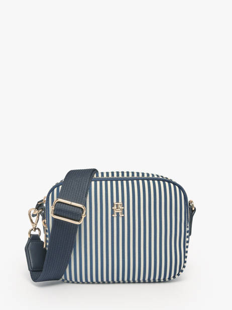 Cross Body Tas Poppy Summer Gerecycleerd Polyester Tommy hilfiger Blauw poppy summer AW17231